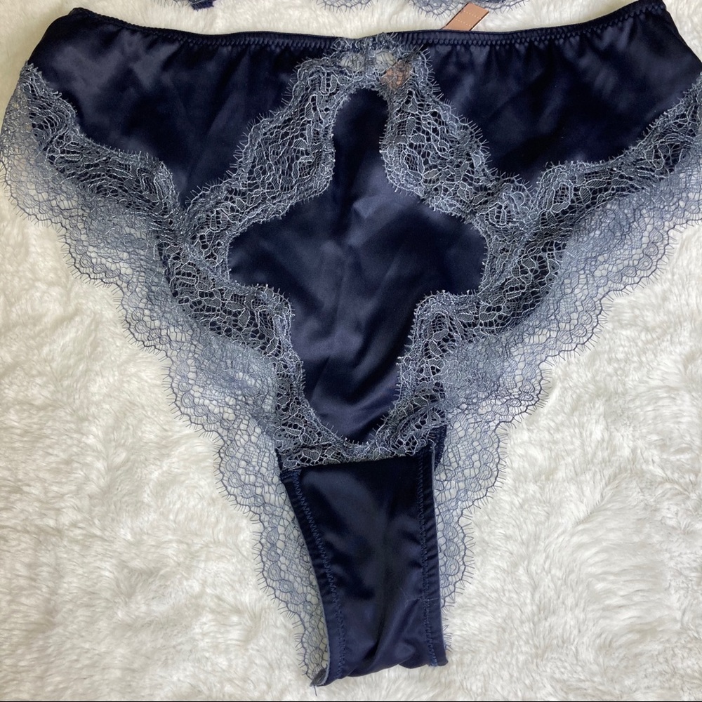 Victoria’s Secret satin panties.